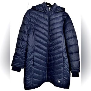 NWT Women’s SPYDER  Boundless Long Puffer Coat Size XL